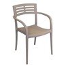 Vogue Stacking Commercial Plastic Resin Dining Chair