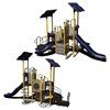 Vine Climber Commercial Steel Playground Set - Ages 2 To 12 Years - Galaxy