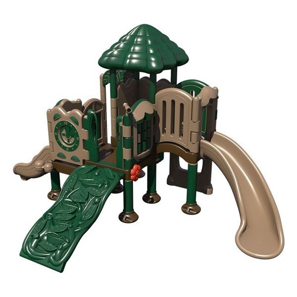 Discovery Center 5 Playground Set Made from HDPE Plastic - Ages 2 to 5 Years - Front