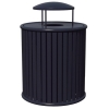 Zion 32 Gallon Steel Trash Receptacle