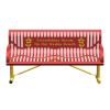 6 ft. Classic Wingline Thermoplastic Countroured Buddy Bench