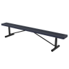 Innovated Style Polyethylene Coated Portable Backless Bench