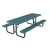 Innovated Style Polyethylene Coated Steel Picnic Table