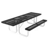 Regal Style ADA Compliant Polyethylene Coated Metal Picnic Table