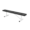 Regal Style Polyethylene Coated Metal Portable Backless Bench