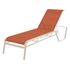 Monterey Chaise Lounge - Commercial Aluminum Frame with Sling Fabric