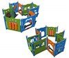 Imagination Station Playhouse Made from Recycled Plastic - Ages 6 Months to 2 Years - Springbloom
