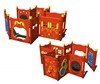 Imagination Station Playhouse Made from Recycled Plastic - Ages 6 Months to 2 Years - Circus