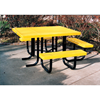  Regal Style Plastic Coated Expanded Steel Picnic Table