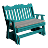 Royal English Recycled Plastic Glider Bench