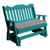 Royal English Recycled Plastic Glider Bench