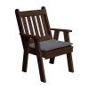 Traditional English Style Recycled Plastic Dining Chair