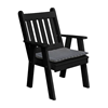 Traditional English Style Recycled Plastic Dining Chair