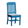 Traditional Recycled Plastic Dining Chair with Armless Frame