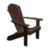 Fanback Recycled Plastic Adirondack Chair