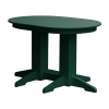 Oval Recycled Plastic Dining Table