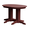 Oval Recycled Plastic Dining Table