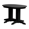 Oval Recycled Plastic Dining Table