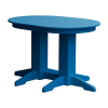 Oval Recycled Plastic Dining Table