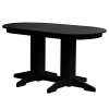 Oval Recycled Plastic Dining Table