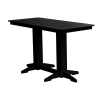 Rectangular Recycled Plastic Bar Table