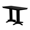 Rectangular Recycled Plastic Bar Table