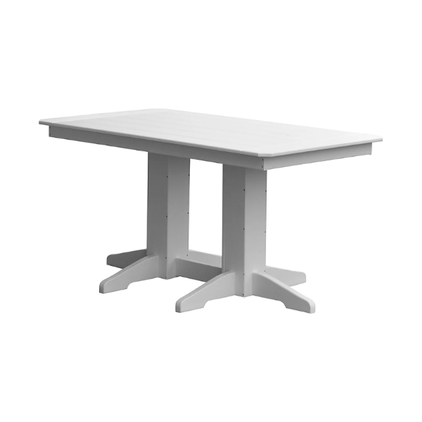 Rectangular Recycled Plastic Dining Table