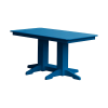 Rectangular Recycled Plastic Dining Table