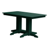 Rectangular Recycled Plastic Dining Table