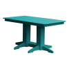 Rectangular Recycled Plastic Dining Table