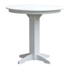 Round Recycled Plastic Bar Table