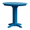 Round Recycled Plastic Bar Table