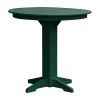 Round Recycled Plastic Bar Table