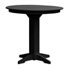 Round Recycled Plastic Bar Table