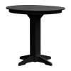 Round Recycled Plastic Bar Table