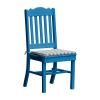 Royal Recycled Plastic Dining Chair with Armless Frame