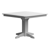 Square Recycled Plastic Dining Table