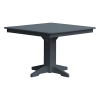 Square Recycled Plastic Dining Table