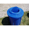42 Gallon Plastic Round Trash Receptacle