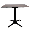 32" Square HPL Dining Table with Aluminum Frame