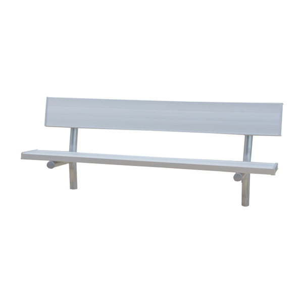 15 ft. Aluminum Park Bench With Galvanized Steel Frame