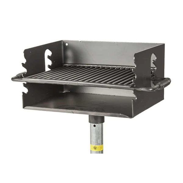 300 Sq. In. Park Outdoor Charcoal Grill with Flip Grate