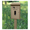 Recycled Plastic Pet Waste Bag Dispenser with Post