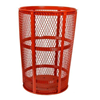 52 Gallon Galvanized Mesh Basket Trash Can