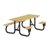 6 Ft. ADA Wooden Picnic Table