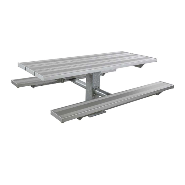 6 Ft. Aluminum Pedestal Picnic Table