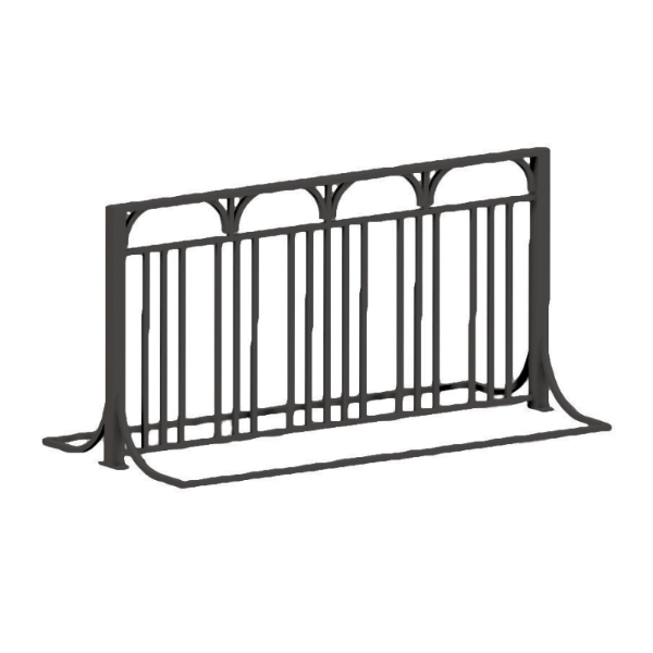 6 Ft. Bike Rack with 10 spaces