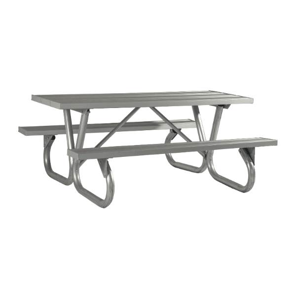 6 Ft. Heavy Duty Aluminum Picnic Table