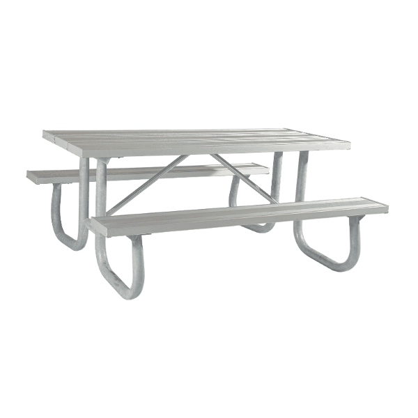 6 Ft. Heavy Duty Aluminum Picnic Table