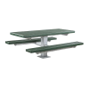 6 Ft. Plastisol Pedestal Picnic Table